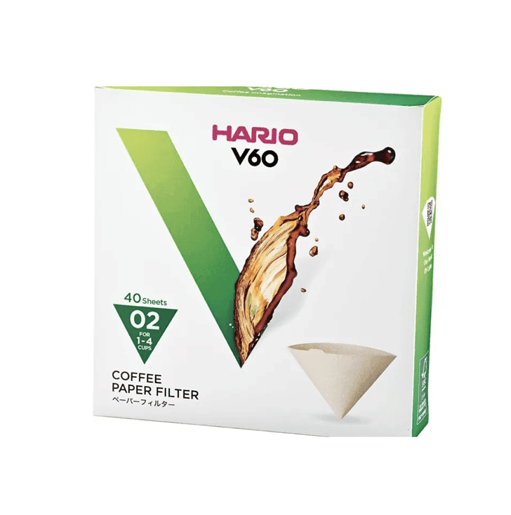 Hario V60 filter papers - Size 02 (pack of 40)
