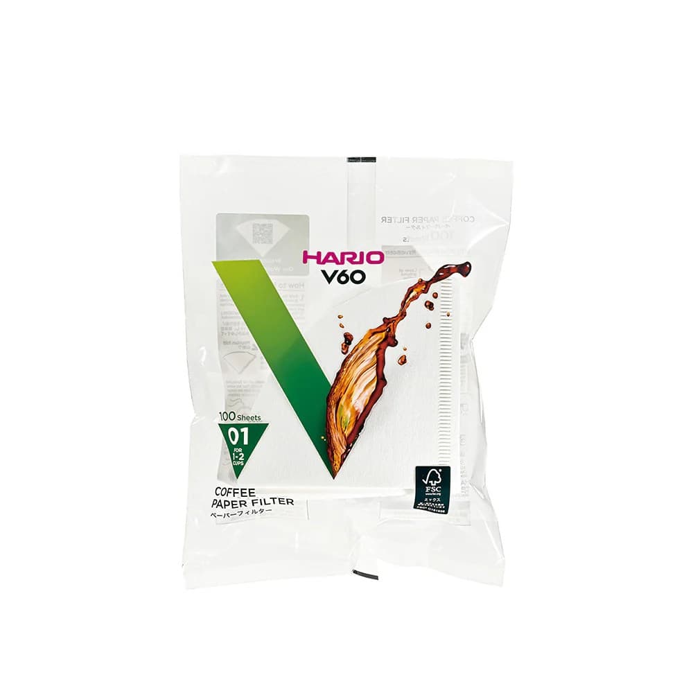 Hario V60 filter papers - Size 02 (pack of 100)